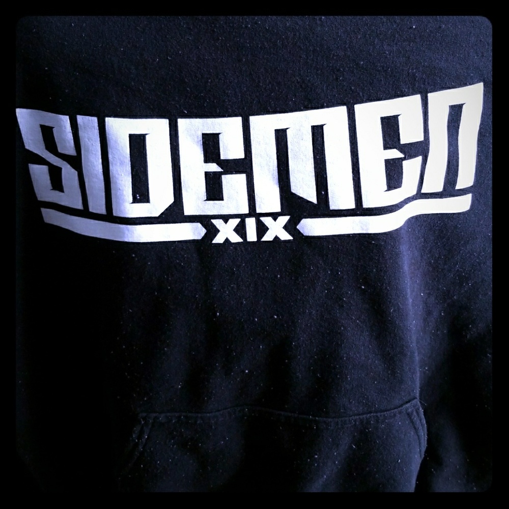 Black Sidmen Youtube Featured Hoodie W/O Zipper
